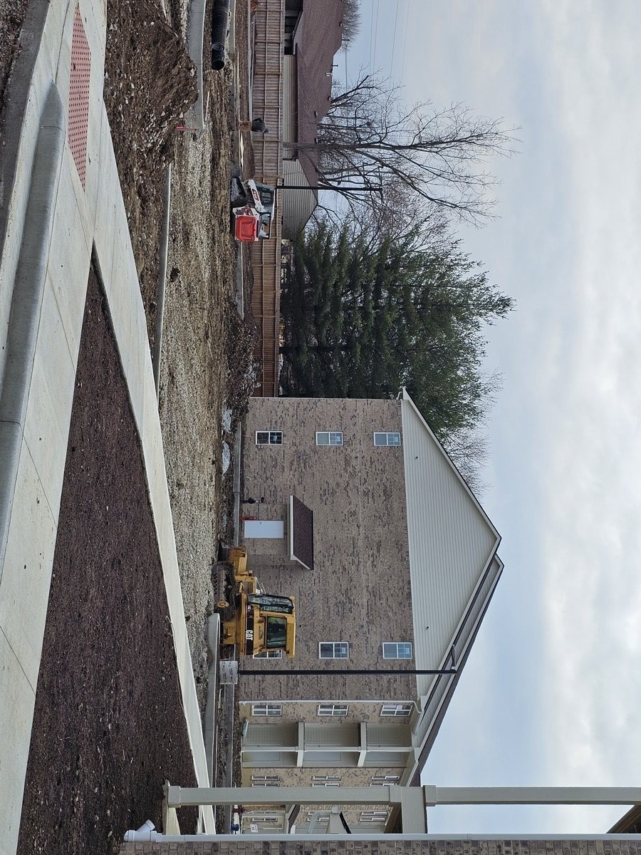 Site asphalt completion