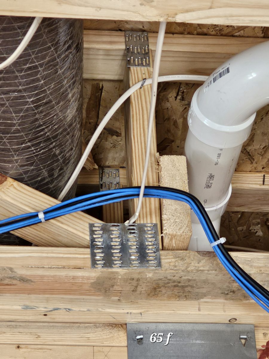 Structural framing detail