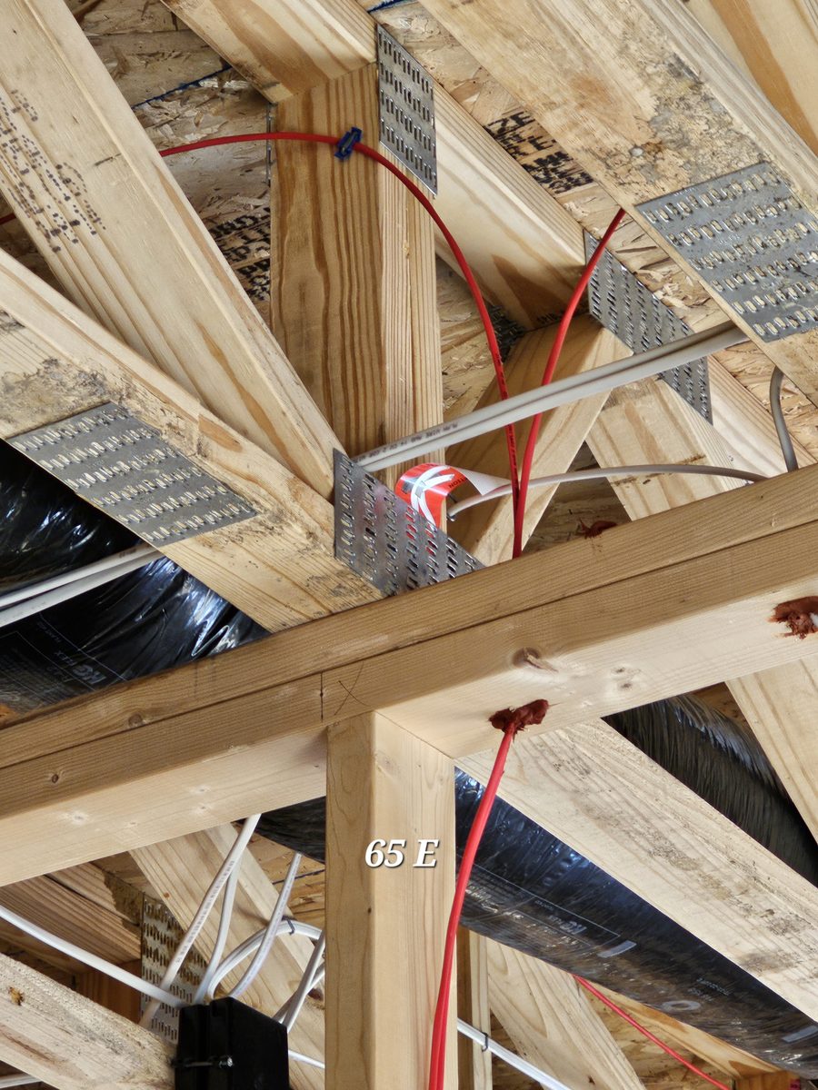 Interior framing progress