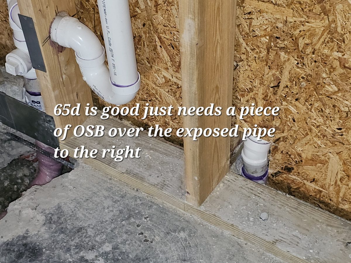 MEP systems rough-in