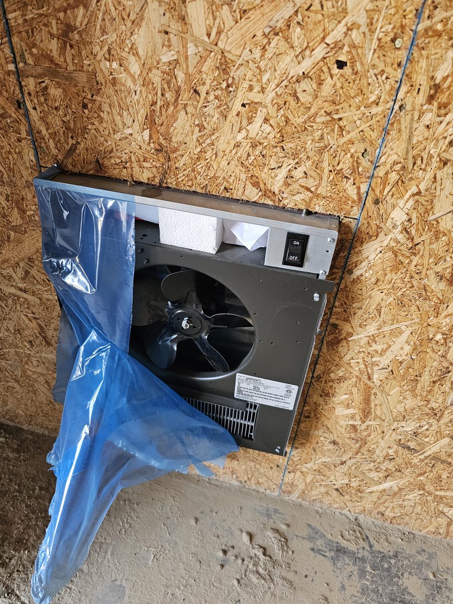 Framing with insulation batt